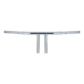 Custom Chrome 10"Rise 1-1/4" T-Bar Handlebar Bar Fits For Harley Softail Chopper